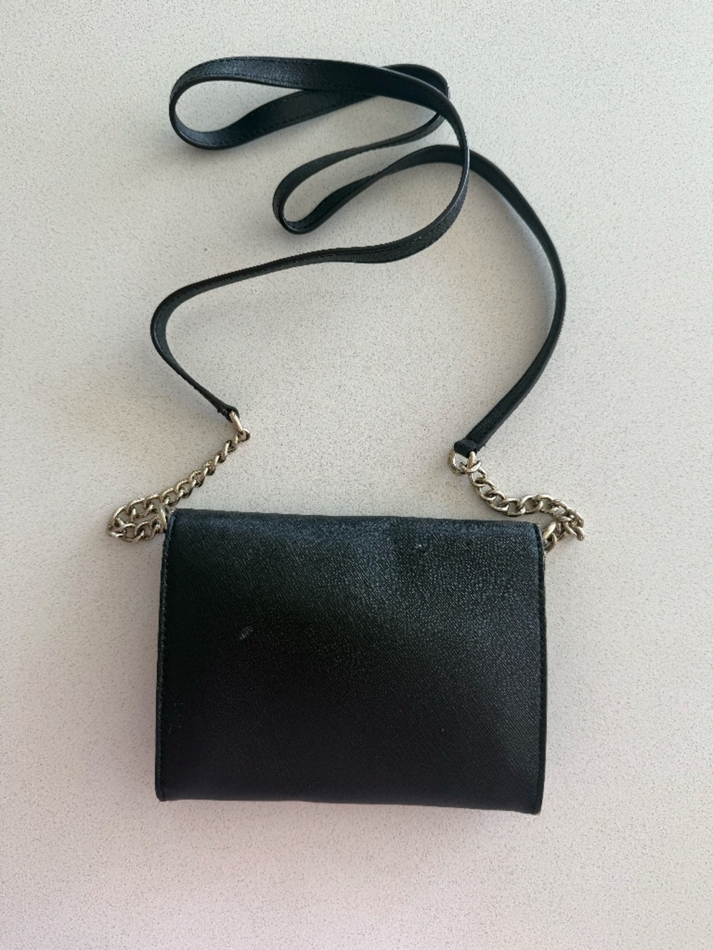 Kate Spade Black Envelope Crossbody Clutch Purse - Picture 3 of 8